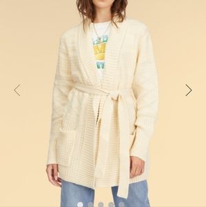 Billabong xWrangler open front long cardigan